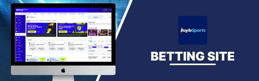 BoyleSports Betting Site Banner.